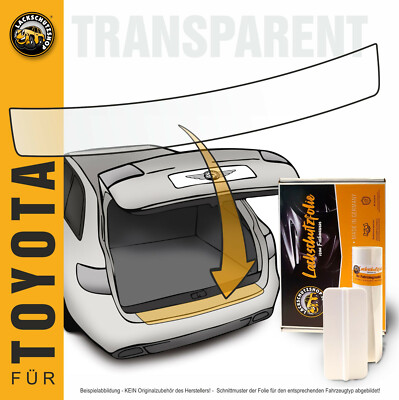 Lackschutzfolie für Toyota Auris II E18 BJ 12-19 - Ladekantenschutz transparent