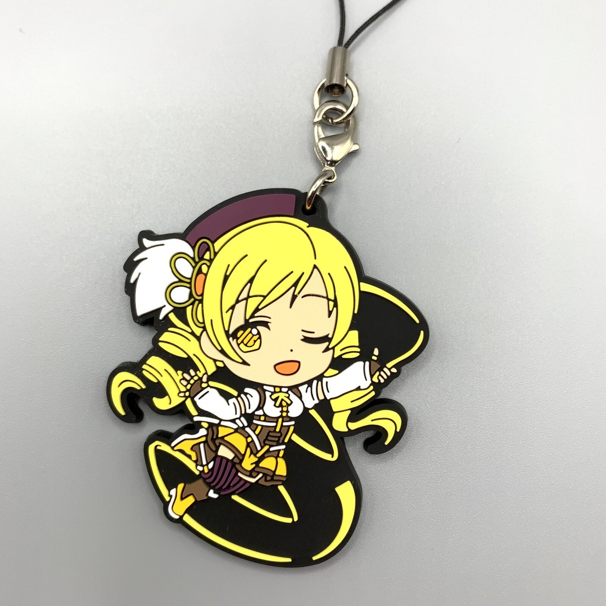 Mami Tomoe Puella Magi Madoka Magica Rubber Strap Charm Anime