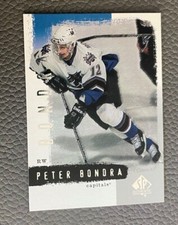 2000-01 Upper Deck SP Authentic Hockey #88 Peter Bondra - Capitals