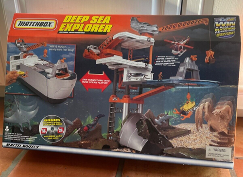 MATTEL MATCHBOX DEEP SEA EXPLORER Vintage 1999 Factory Sealed - 第 1/6 張圖片