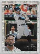 2019 Donruss Action All-Stars Vector #1 Jose Altuve Houston Astros