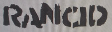 RANCID Decal 12" Wide for Car, Truck, Window, or Any Smooth Surface