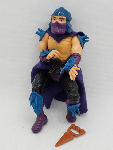 Shredder Hard Teenage Mutant Ninja Turtle TMNT 1988 Playmates Figure Vintage