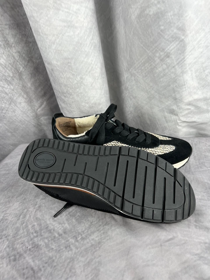 Tenis para mujer GENTLE SOULS by Kenneth Cole Juno $189 negros-US talla 8,5 Foto 4 de 4