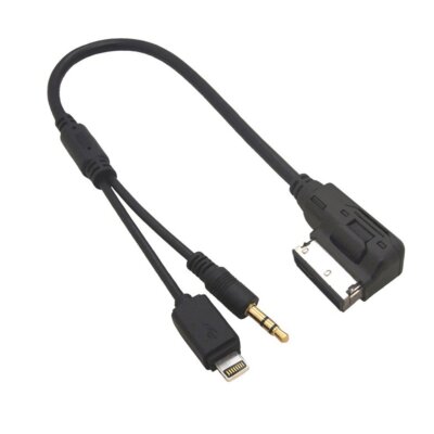For Audi VW Car Media In Audio USB Music Cable Interface AMI MDI MMI AUX Adapter