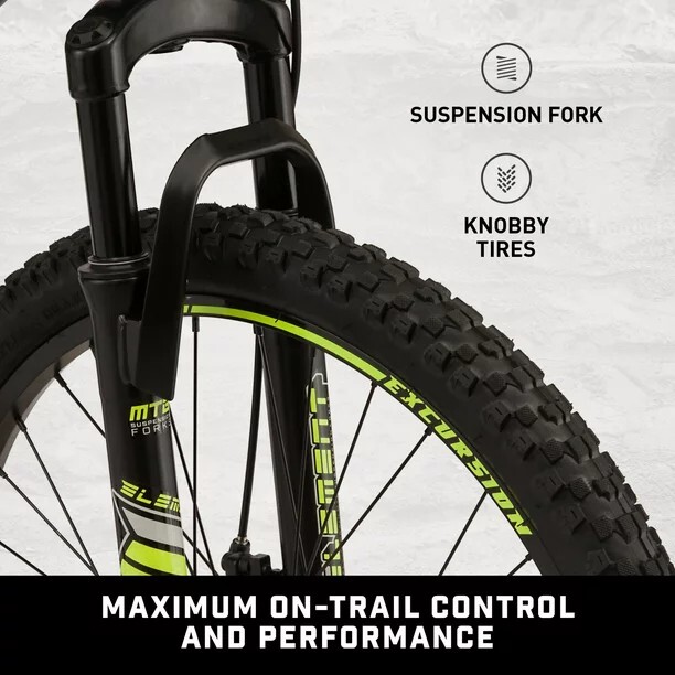 Mongoose R0708WM 24 inch Excursion Mountain Bike - Black