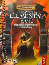 Dungeons And Dragons The Temple Of Elemental Evil PC 2 Discs & Manual & Guide