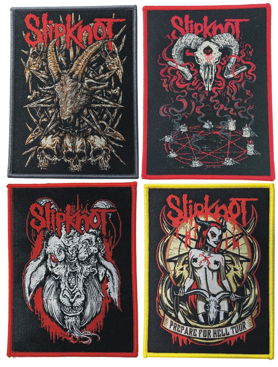 Slipknot Premium Art Woven Patch - Heavy Metal Emblem Collectible