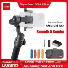 ZHIYUN Smooth 5 Combo Gimbal Phone Handheld Stabilizer 3-Axis for Smartphone