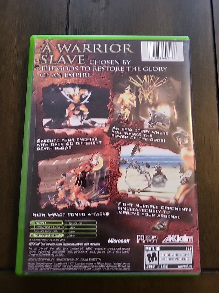 Gladiator : Sword of Vengeance sur Xbox