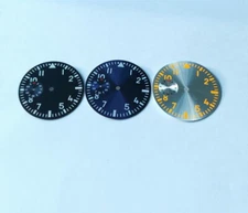 39mm Watch parts dial & Hand luminous Suitable for eta6497 / 8498 seagull ST36