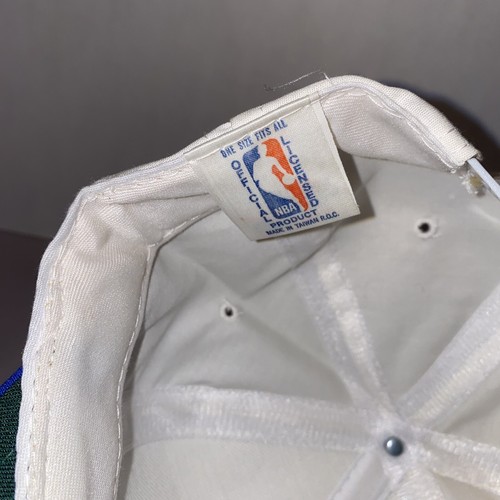 Vintage NBA Dallas Mavericks SnapBack Hat Cap White / Blue One Size By Pro Star - Picture 7 of 8