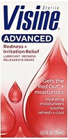 5 Pack Visine Advanced Redness + Irritation Relief Sterile Eye Drops 0.5 Oz Each on sale 5 Pack Visine Advanced Redness + Irritation Relief Sterile Eye Drops 0.5 Oz Each on sale