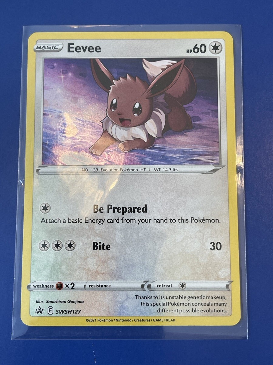 2021 Pokemon Eevee Promo Card SWSH127 | eBay