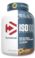 ISO100 Hydrolyzed, 100 Whey Protein Isolate, Gourmet Chocolate, 5 lb