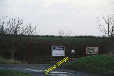 Photo 6x4 Wensor Bridge Farm Shelton/SK7844 At the end of a dank, windy  c2014