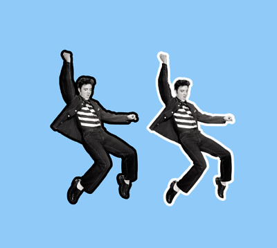 Elvis Sticker Decal