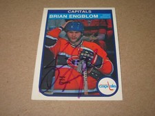 BRIAN ENGBLOM SIGNED AUTOGRAPHED 1982 OPC O-PEE-CHEE HOCKEY CARD # 362