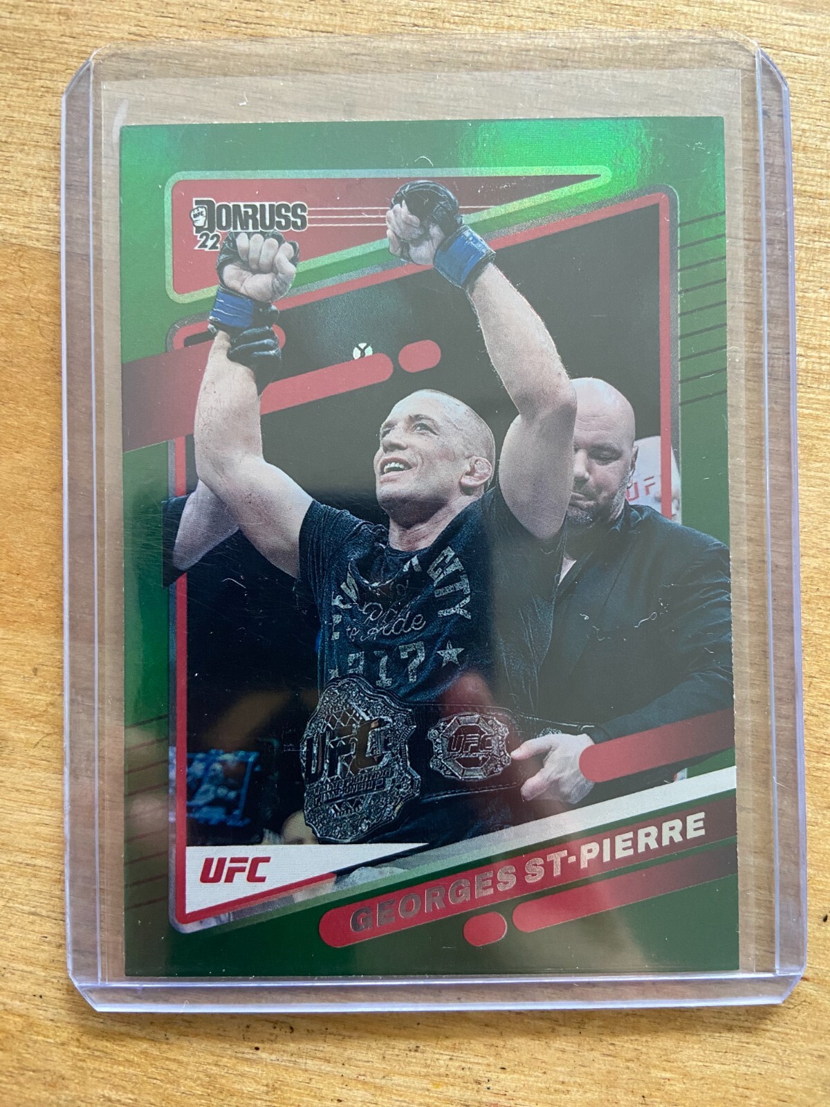 2022 Donruss UFC - Green Flood #169 Georges St-Pierre