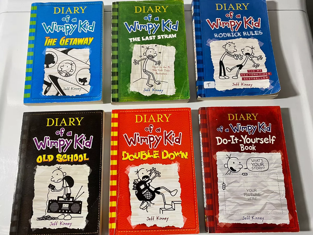 Diary of a Wimpy Kid #6-#10 Pack by Jeff Kinney (Book Pack