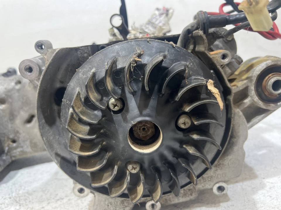 1989 YAMAHA RIVA 125Z XC125Z ENGINE MOTOR BOTTOM END - Image 2 of 4