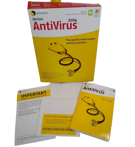 Symantec Norton Antivirus 2004 Windows XP Home XP Pro 2000 Pro ME 98 - Picture 3 of 3