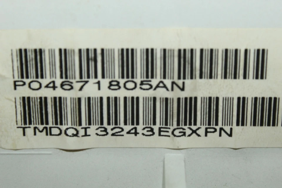 Cuadro de instrumentos velocímetro panel de instrumentos Dodge Neon 2003-05 88.403 millas Foto 3 de 4