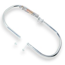 Pare-jambes Crash Bar compatible avec Royal Enfield Classic Bullet Steel Chrome