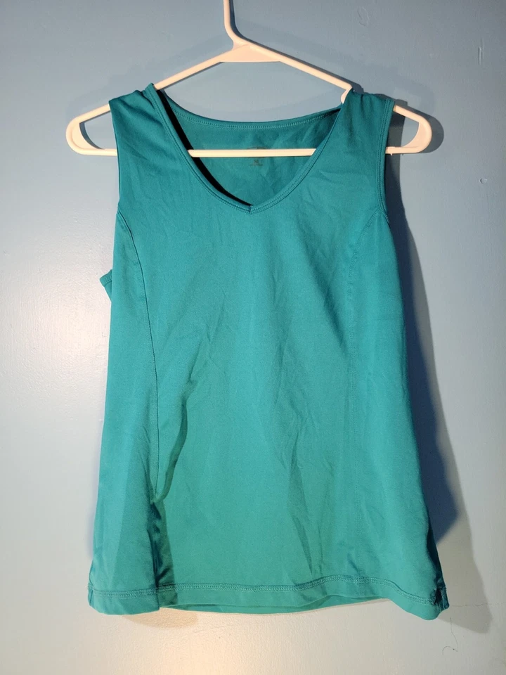 Regata atlética feminina azul-petróleo C9 By Champion - Imagem 2 de 4