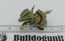 2015 Jurassic World Chompers Dilophosaurus Dinosaur Figure Toy Park