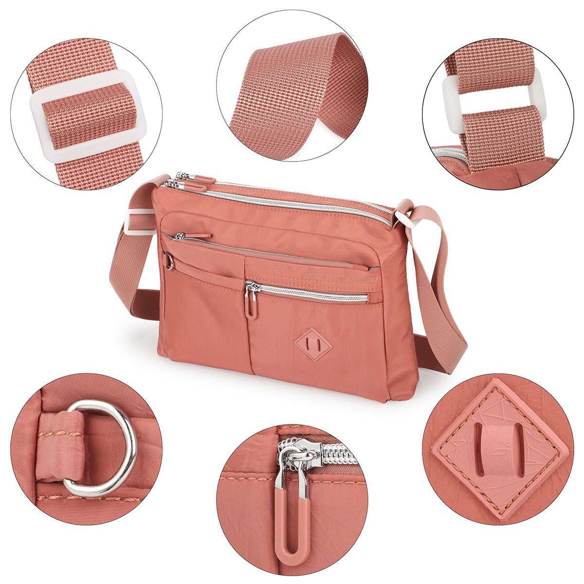 Waterproof Messenger Cross Body Ladies Handbag Bag Shoulder Bag Womens