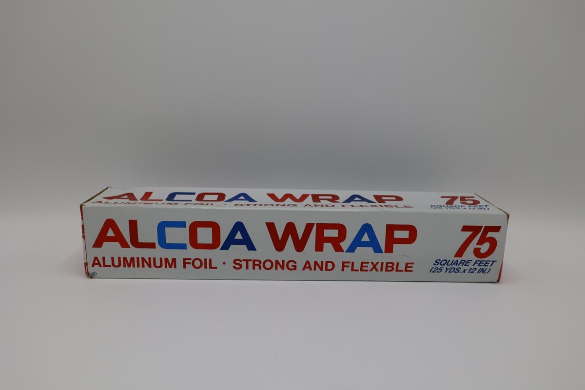 ワイアウッドの媒介者 英語 foil UNOPENED Collectible Kitchen Aluminum Foil Alcoa Wrap Box Movie TV