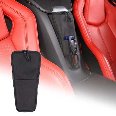 Cloth Waterfall Wirecharge Storage Bag Packet For Corvette C8 Z06 Z51 2020-2024