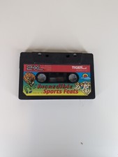 TIGER ELECTRONICS 2XL TALKING ROBOT CASSETTE TAPE PLAYER INCREDIBLE SPORTS FEATS