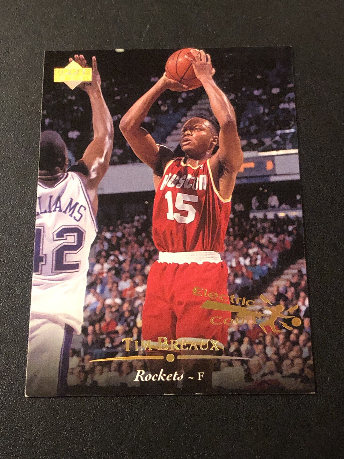 1995-96 Upper Deck Gold Electric Court Tim Breaux #73