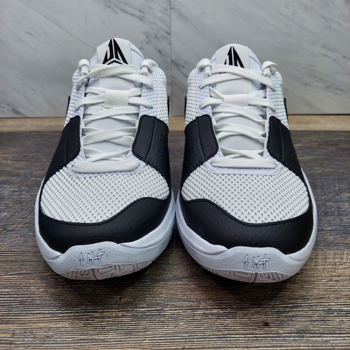 Nike Ja 1 Scratch 2.0 White Black -‎ Size 10 - FQ4796 101 - New/No Lid Ja 1  main image 4