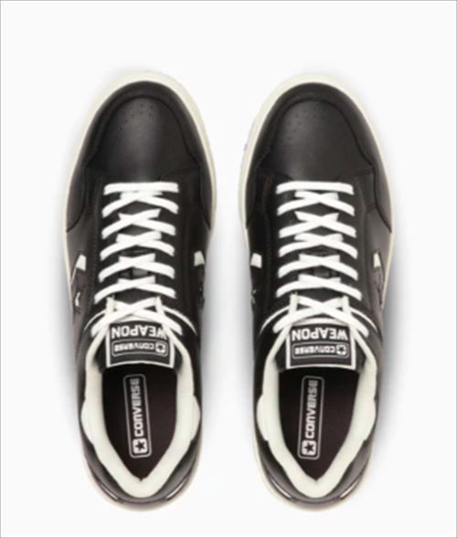 Converse Weapon OX Black White 34201750 Men's Size | eBay