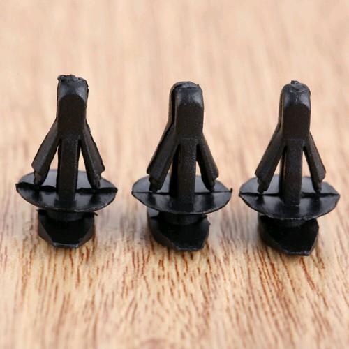 50pcs Car Door Rivet Pin Car Sealing Clip Plastic Fixed Fastener Kit Accessories - Foto 10 di 13