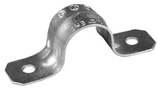 EGS 1810, Rigid Conduit Strap, 4", 0.53" Hole, Steel, 1-Hole Click-On, 1pc