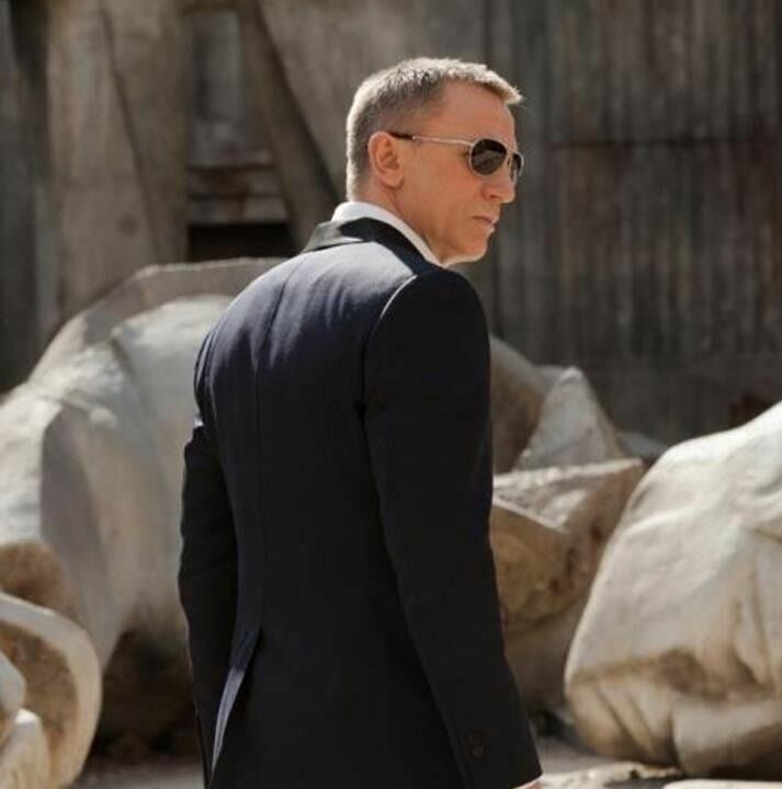 JAMES BOND 007 SKYFALL TOM FORD Polarized Sunglasses MARKO TF 144 28D Gold Frame image 2