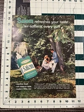 1962 Life Magazine Salem Menthol Fresh Filter Cigarette Ad 