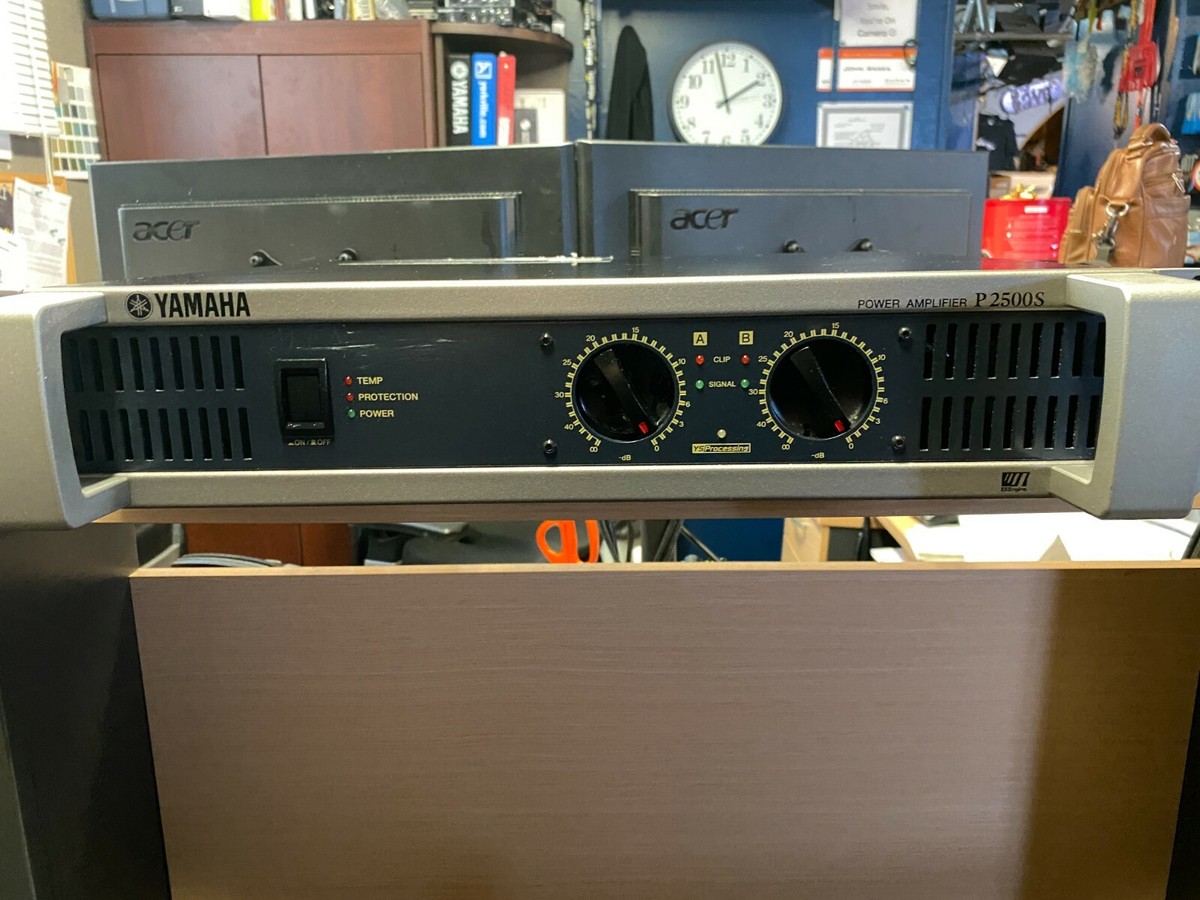 Yamaha P2500S Stereo Power amp Used working Japan | eBay