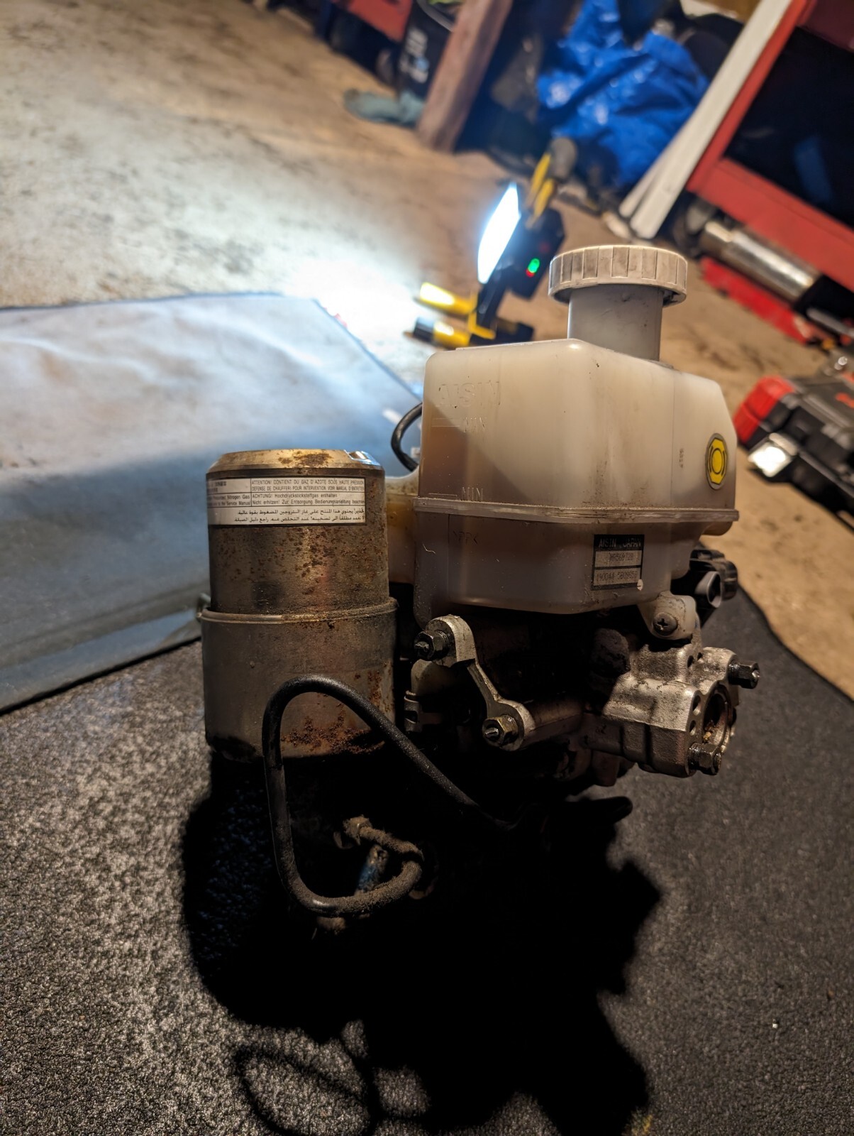 MITSUBISHI SHOGUN ABS PUMP MODULE 19992007 MK3 3.2 DiD MR569728 eBay