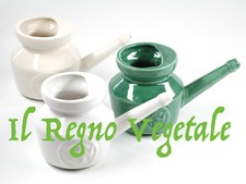 NETI LOTA in Terracotta Smaltata India x PULIZIA CAVITA NASALI/SINUSITE Ayurveda