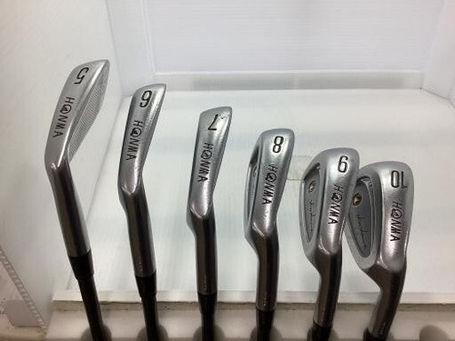 HONMA LB-708 8S Iron Set 5-10(6Clubs) / 1S NEW TITANIUM CARBON