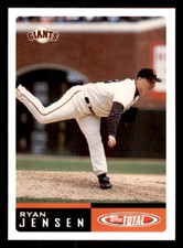 2002 Topps Total  #156 Ryan Jensen San Francisco Giants