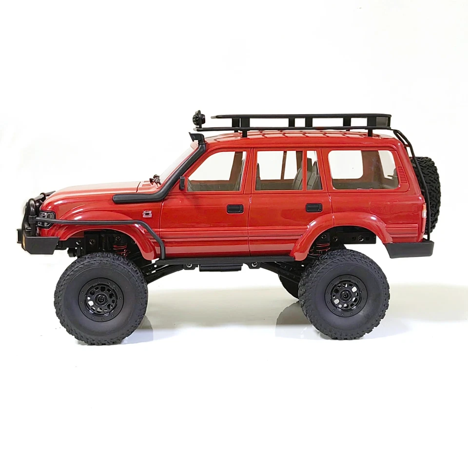Caminhão de controle remoto 4x4 Off Road Rock Car 2.4HGz escala 1/16 rastreador de controle remoto WPL C54-1 RTR - Imagem 3 de 4