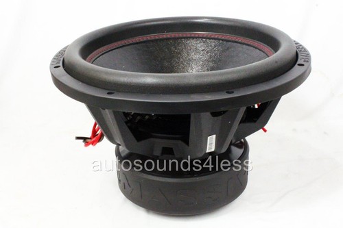Massive Audio HIPPO 152 4000 Watt 15" Dual 2 Ohm Car Audio Subwoofer New - Picture 4 of 4