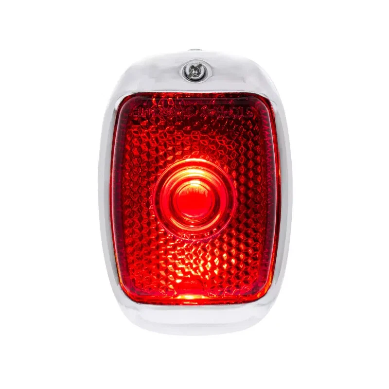 Camioneta Chevy GMC 1940-53 carcasa negra izquierda derecha 12V soportes cromados Foto 4 de 4