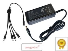 12V 3A 4 Port Power Supply AC Adapter For Security Cameras Zmodo PA-103 PA-1034